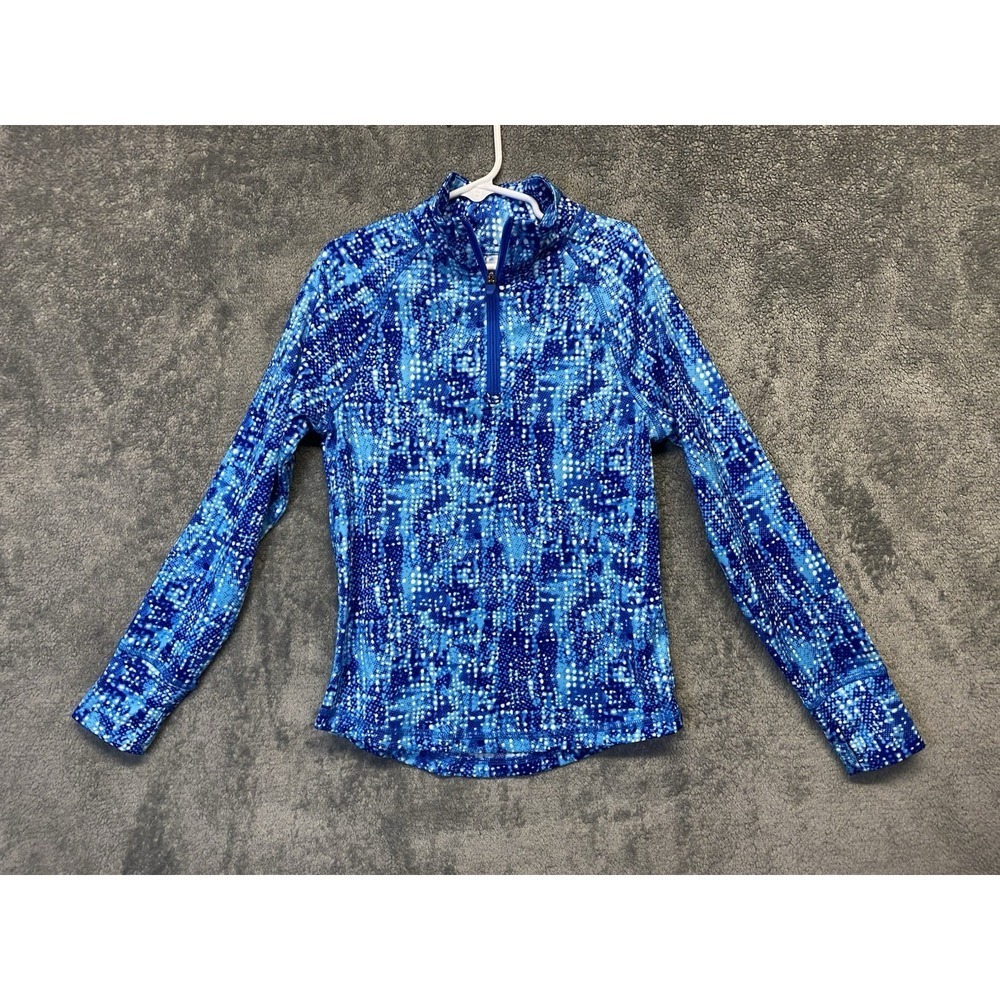 Mambo Australia Kids Girls Size 7/8 1/4 Zip Pullover Shirt